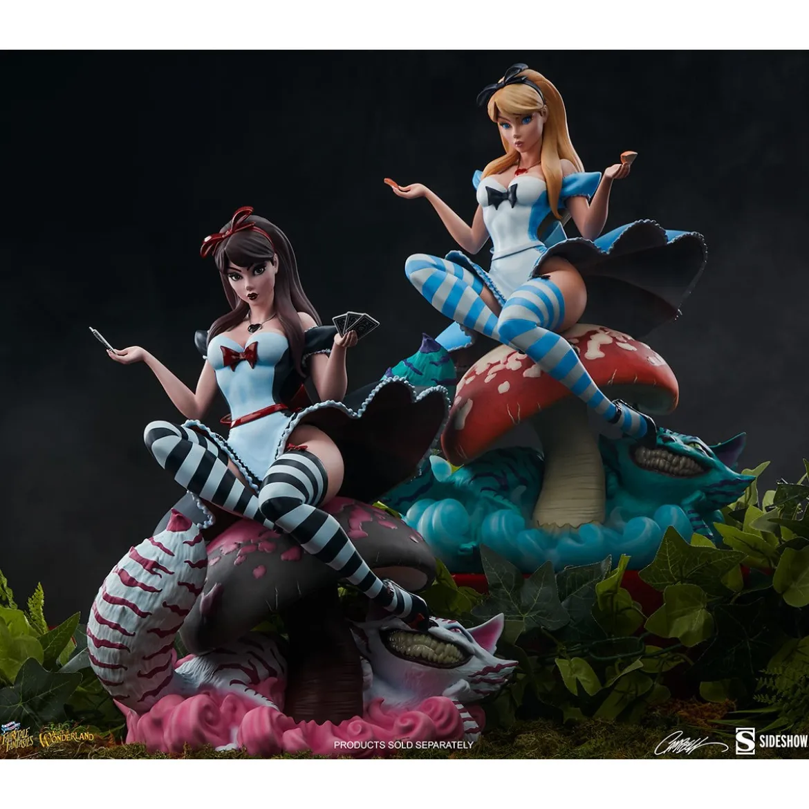 Sideshow Alice Au Pays Des Merveilles Game of Hearts Edition - Fairytale Fantasies Collection Campbell