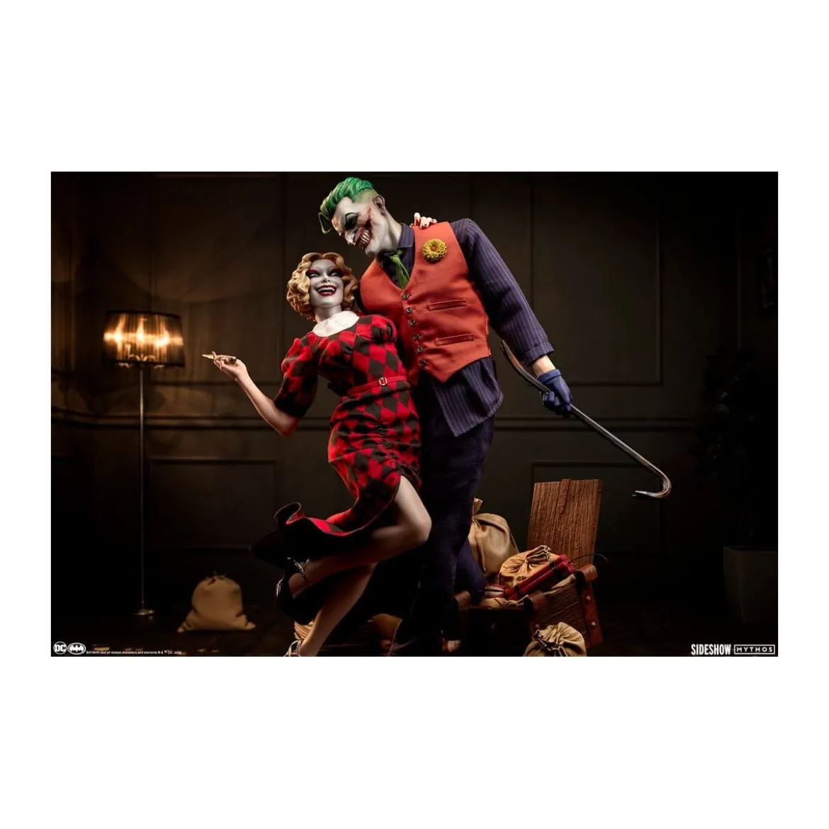 Sideshow DC Comics Mythos - The Joker and Harley Quinn: Lawless Love