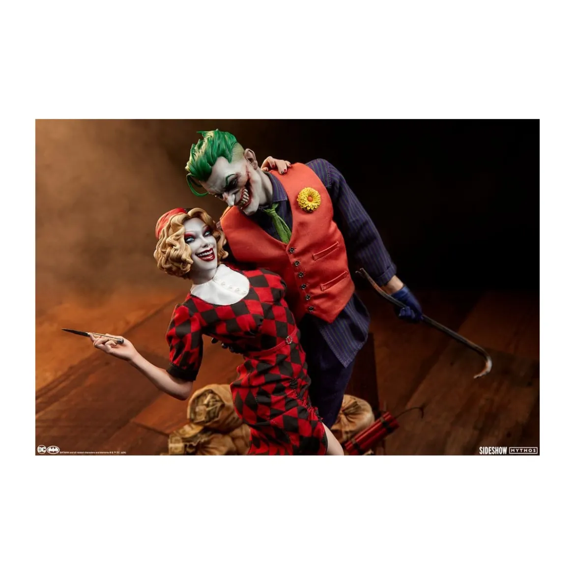 Sideshow DC Comics Mythos - The Joker and Harley Quinn: Lawless Love