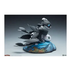 Sideshow Dragons 3 statuette Flèche, Pirouette et Vifagile - Le Monde caché