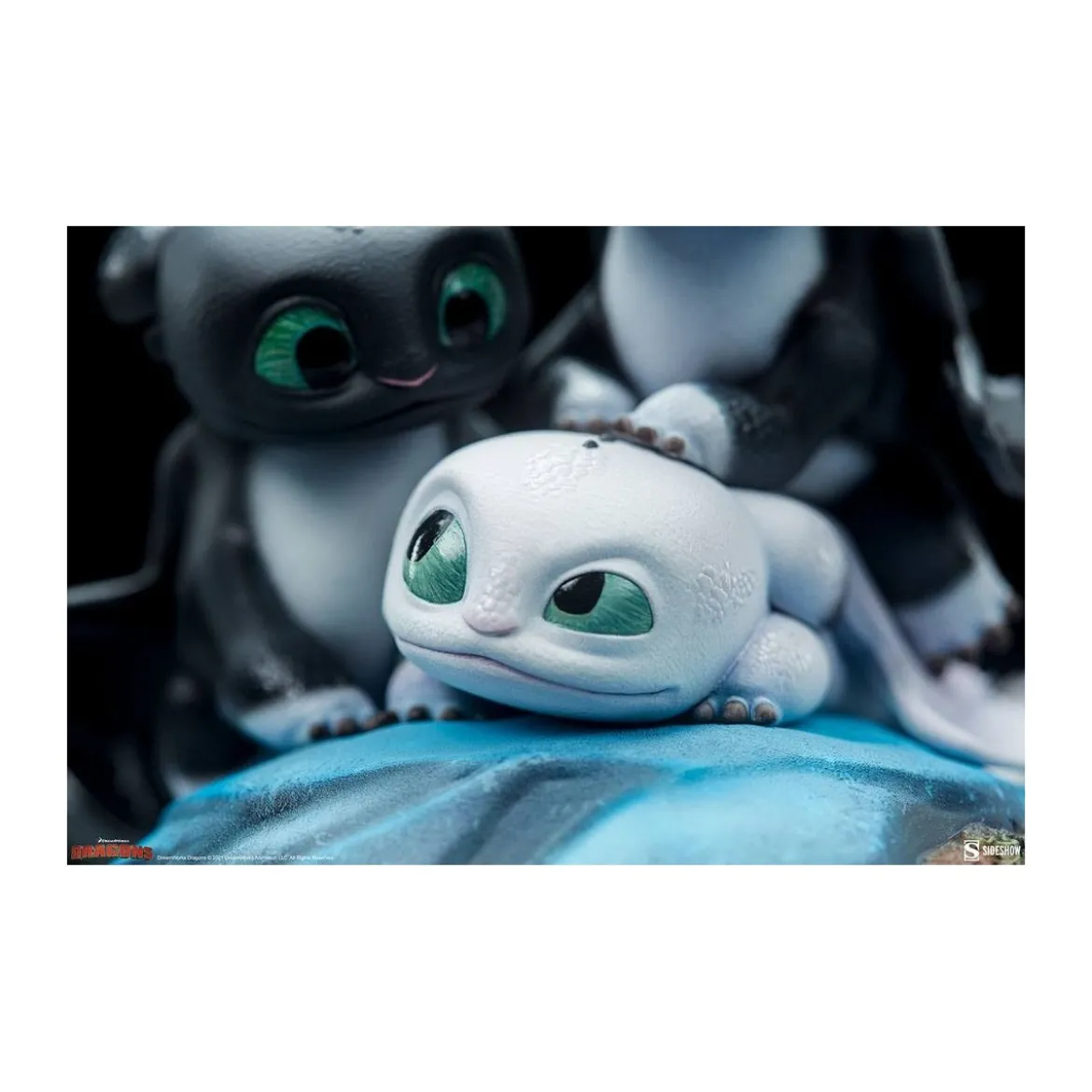 Sideshow Dragons 3 statuette Flèche, Pirouette et Vifagile - Le Monde caché