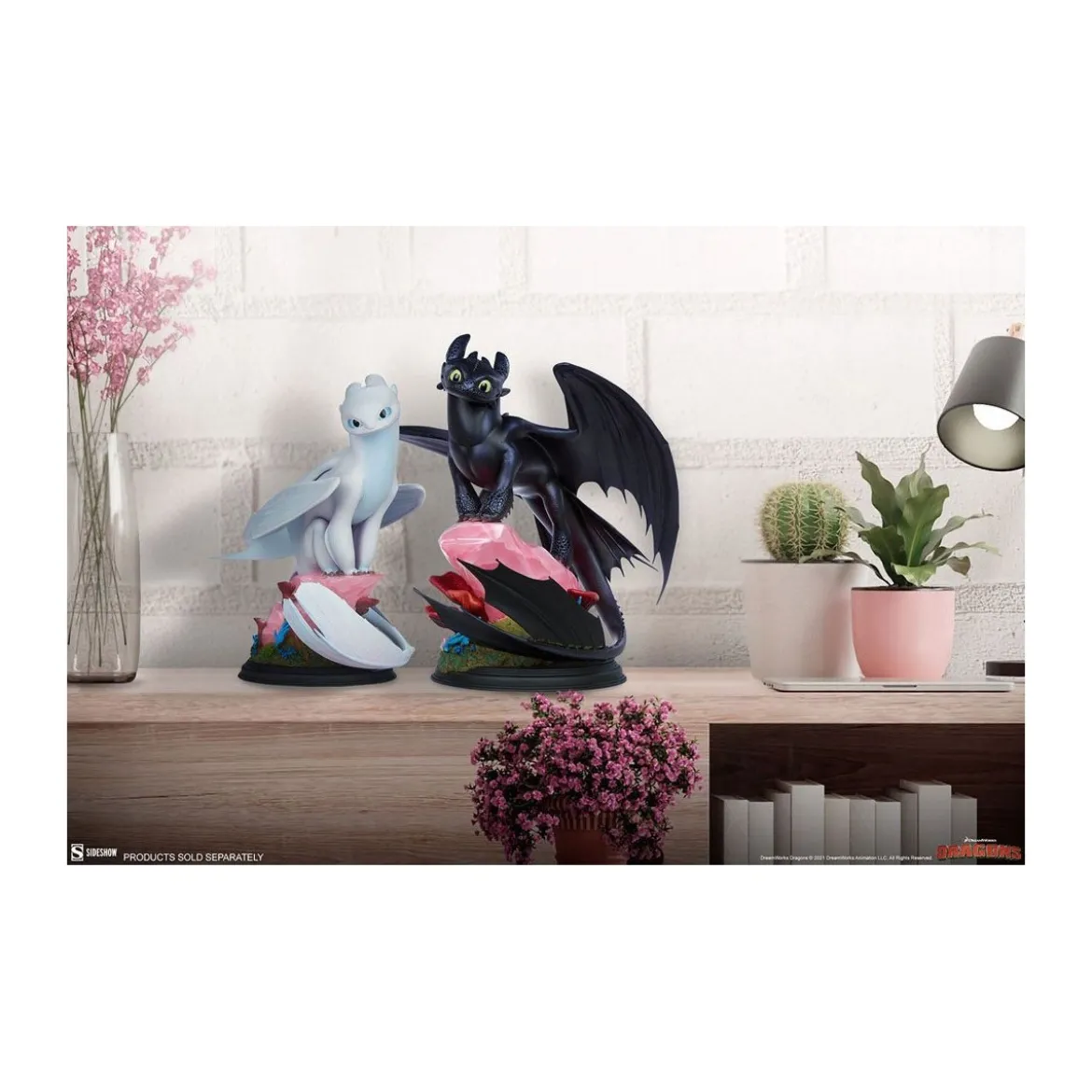 Sideshow Dragons statuette Light Fury