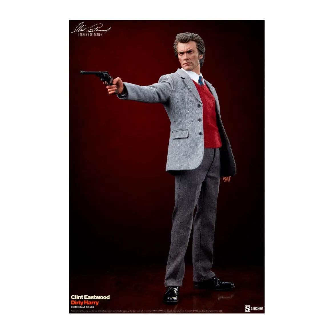 Sideshow - Harry Callahan figurine 1/6 - Dirty Harry - Clint Eastwood Legacy Collection