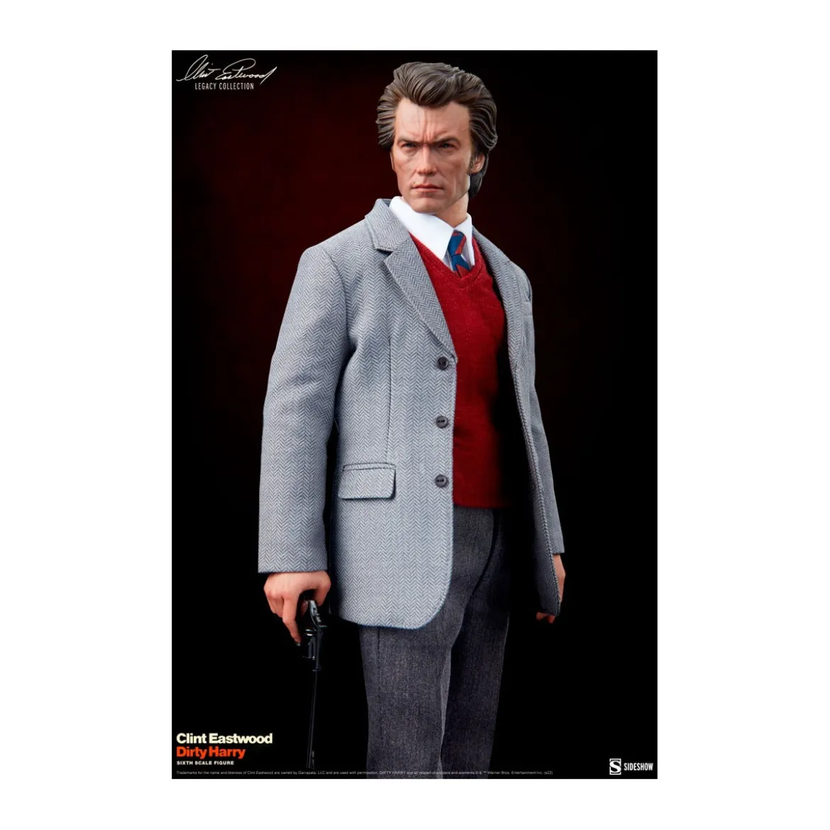 Sideshow - Harry Callahan figurine 1/6 - Dirty Harry - Clint Eastwood Legacy Collection