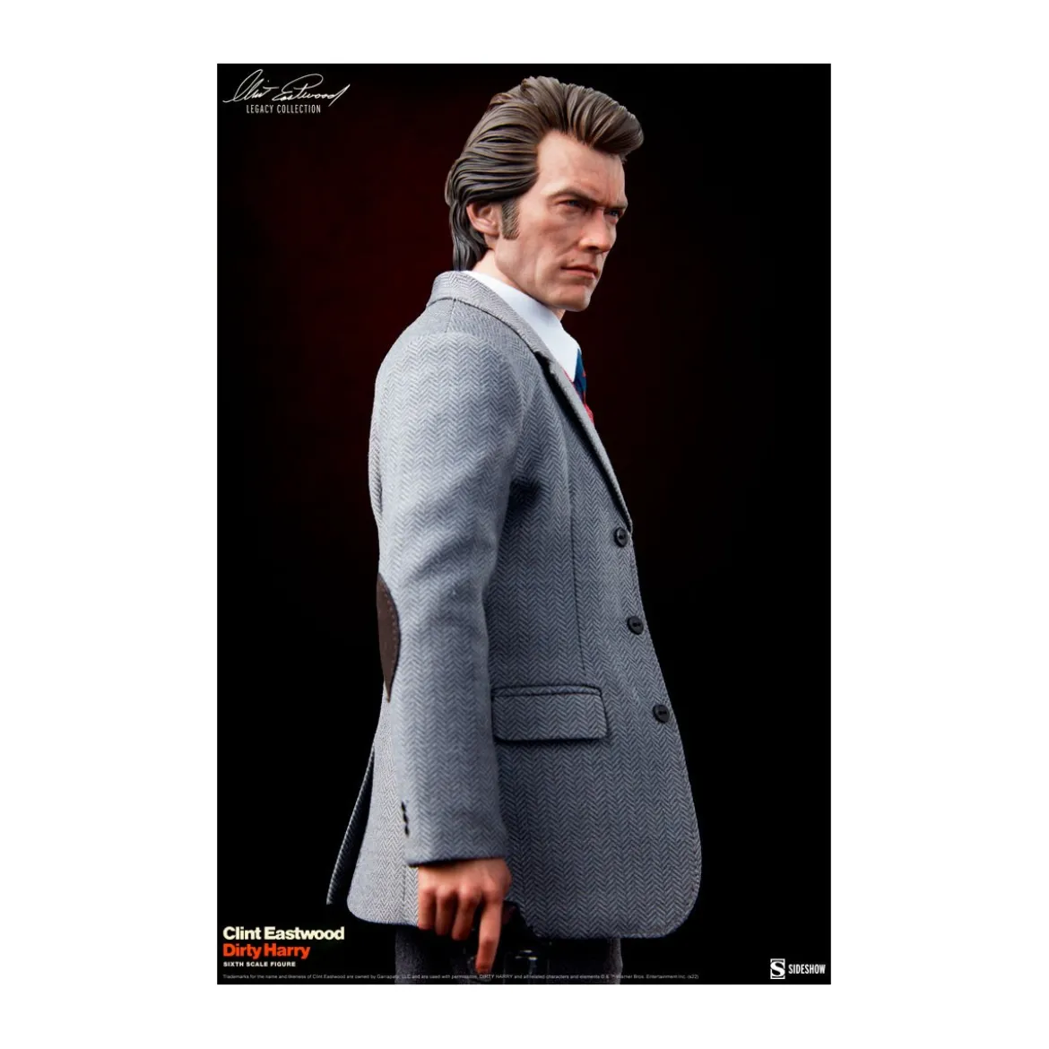 Sideshow - Harry Callahan figurine 1/6 - Dirty Harry - Clint Eastwood Legacy Collection