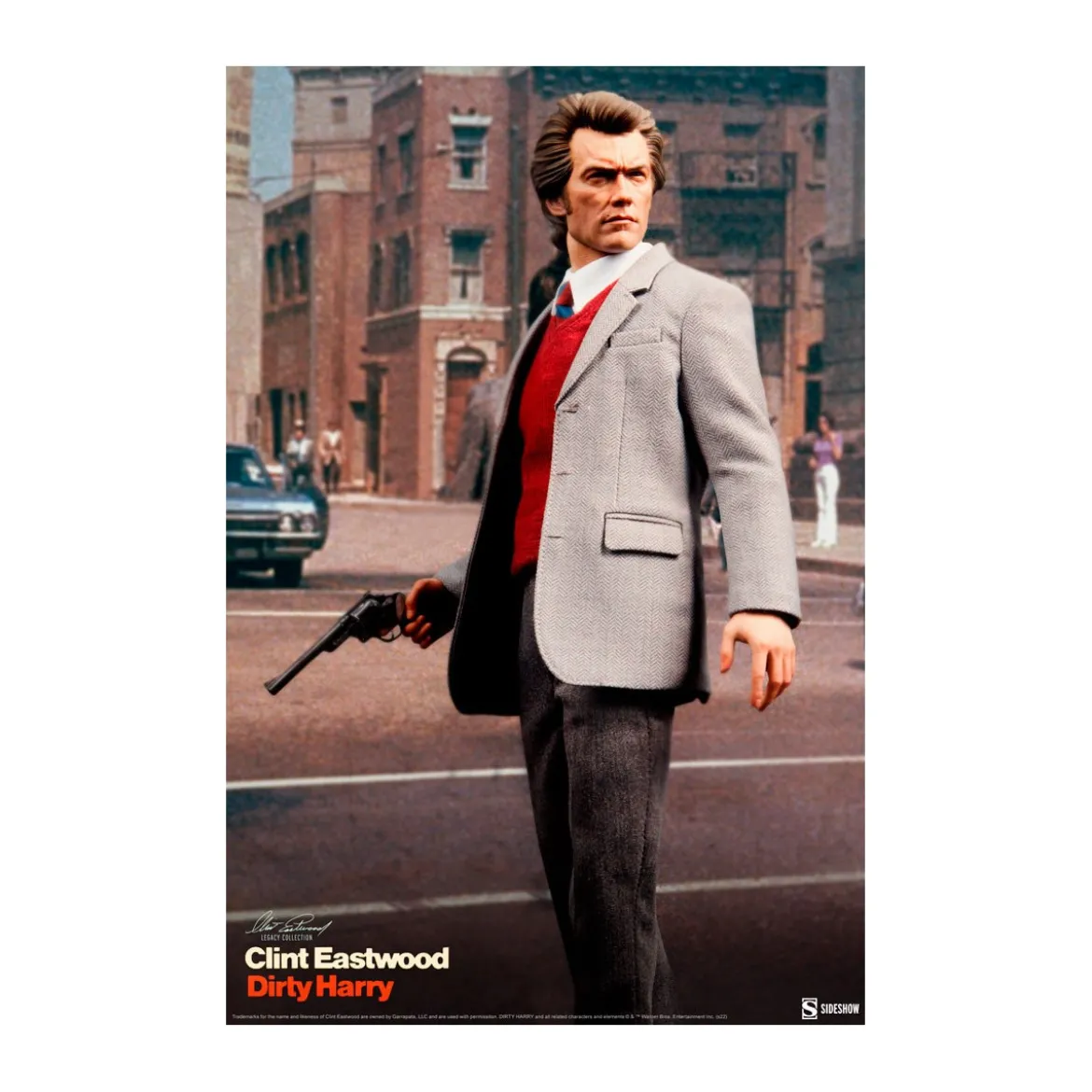 Sideshow - Harry Callahan figurine 1/6 - Dirty Harry - Clint Eastwood Legacy Collection