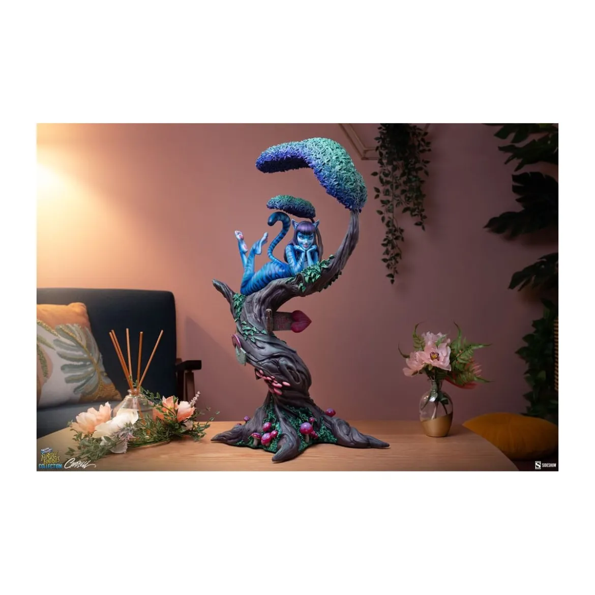 Sideshow - Lady Cheshire Cat - Alice Au Pays Des Merveilles - Fairytale Fantasies Collection Campbell