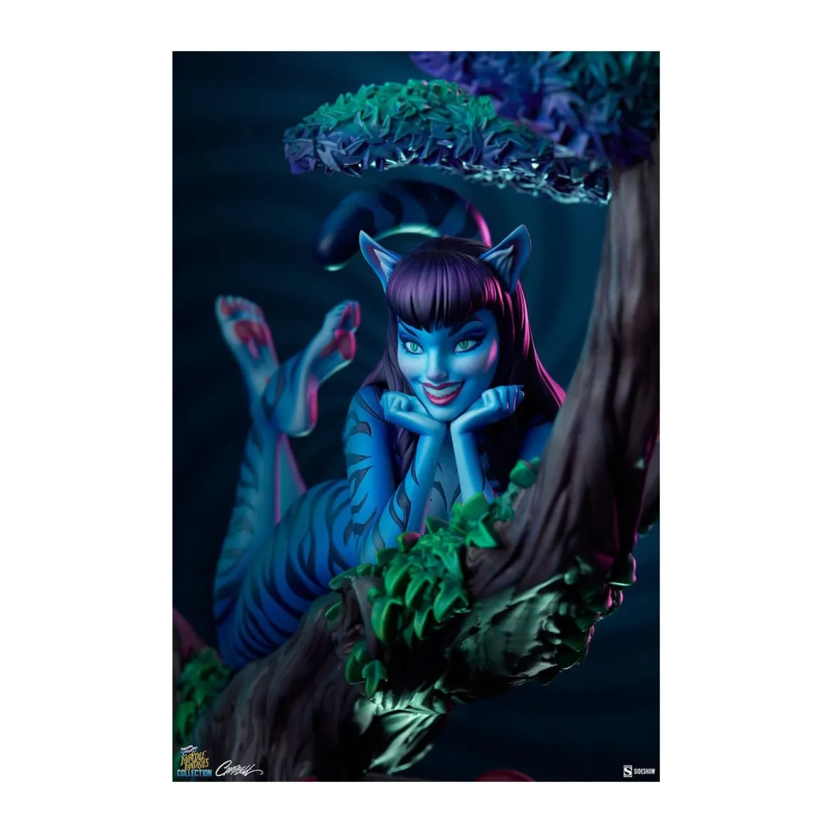 Sideshow - Lady Cheshire Cat - Alice Au Pays Des Merveilles - Fairytale Fantasies Collection Campbell