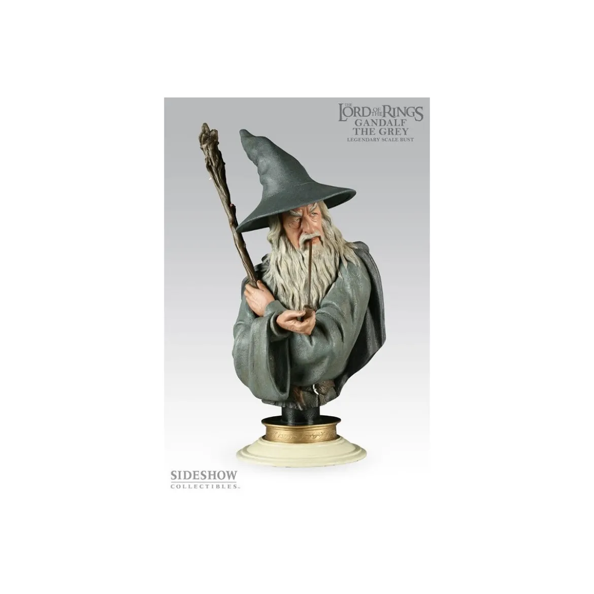 Sideshow - Lord of the Rings - GANDALF THE GREY Legendary Scale Bust 1/2 - Occasion