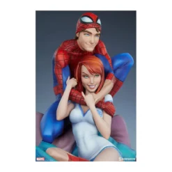 Sideshow - Marvel - Spider-Man & Mary Jane by J. Scott Campbell - 32 cm