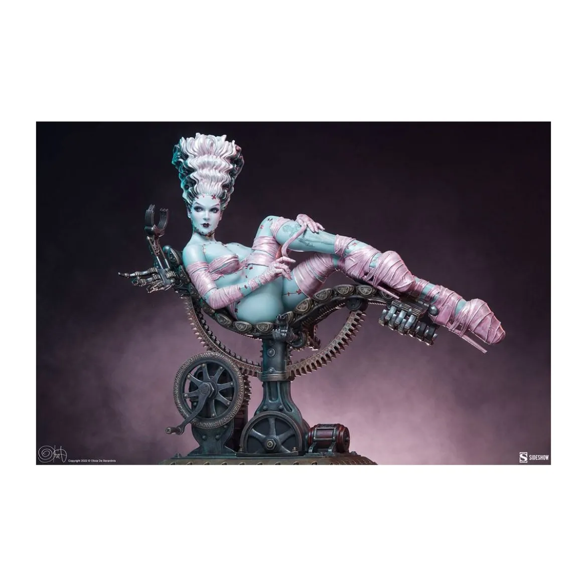Sideshow - Olivia De Berardinis Frankie Reborn statue 1/4 "Limited Edition"