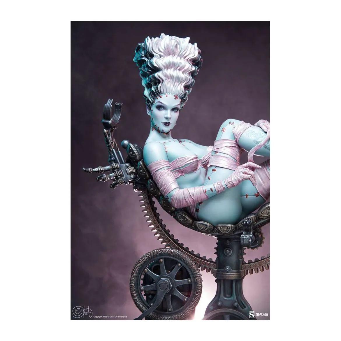 Sideshow - Olivia De Berardinis Frankie Reborn statue 1/4 "Limited Edition"