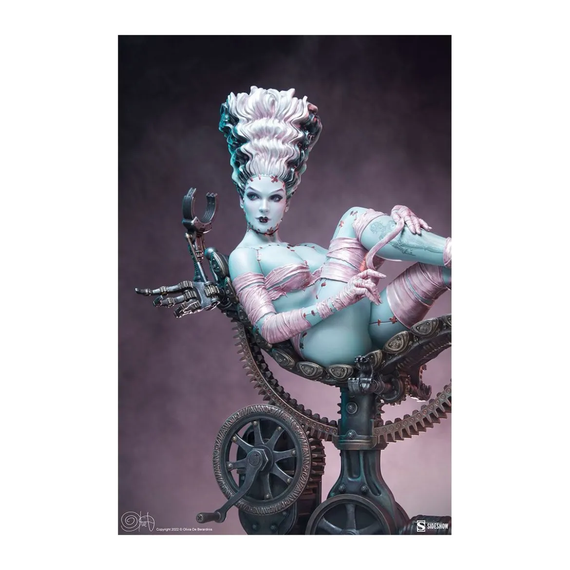 Sideshow - Olivia De Berardinis Frankie Reborn statue 1/4 "Limited Edition"