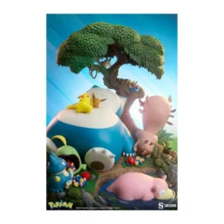 Sideshow Pokemon - Diorama Ronflex