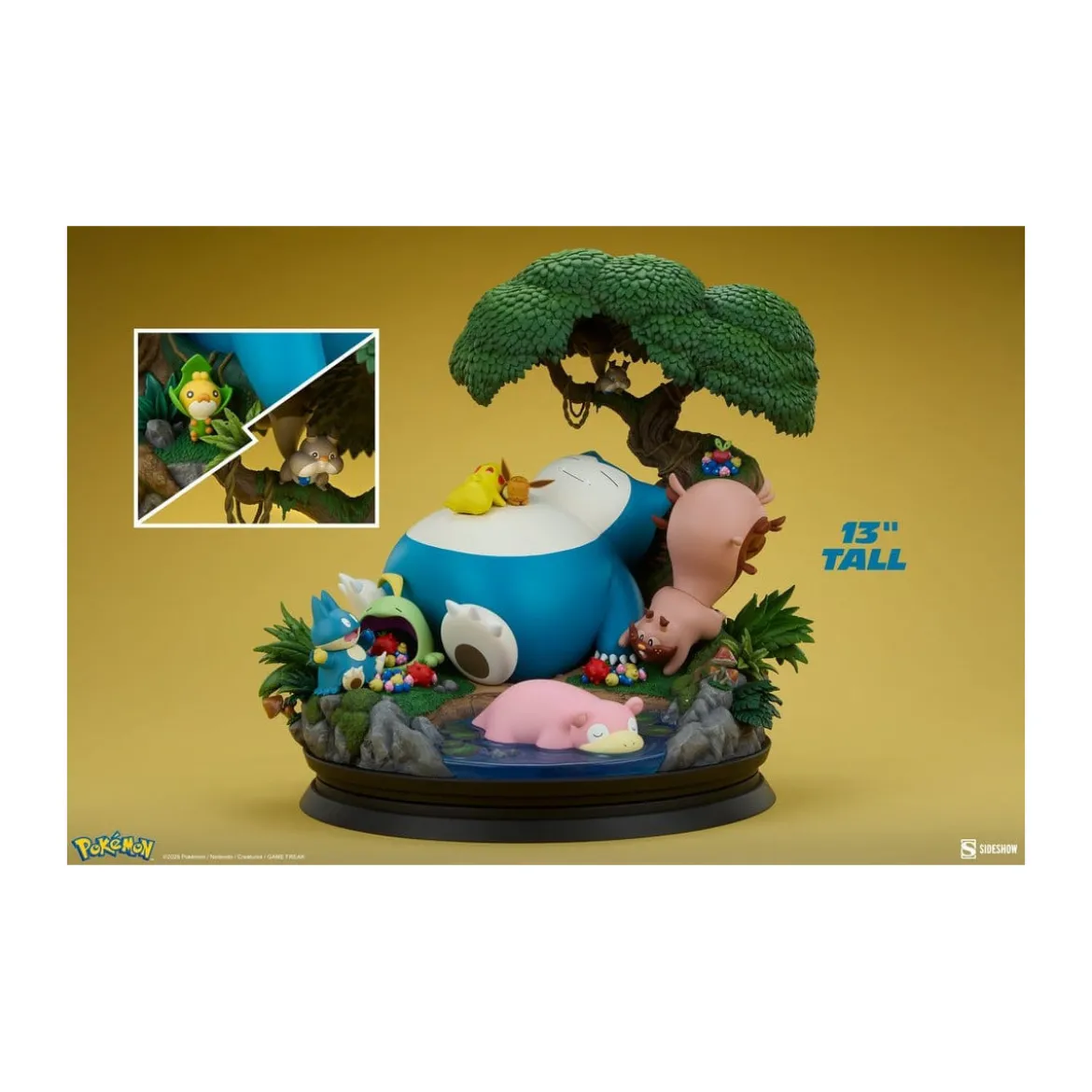 Sideshow Pokemon - Diorama Ronflex
