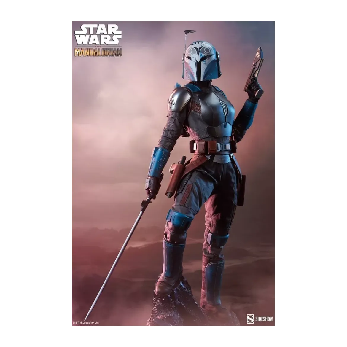 Sideshow Star Wars - Bo-Katan Kryze (Collector Edition) Premium Format Mixed Media 1/4 - The Mandalorian