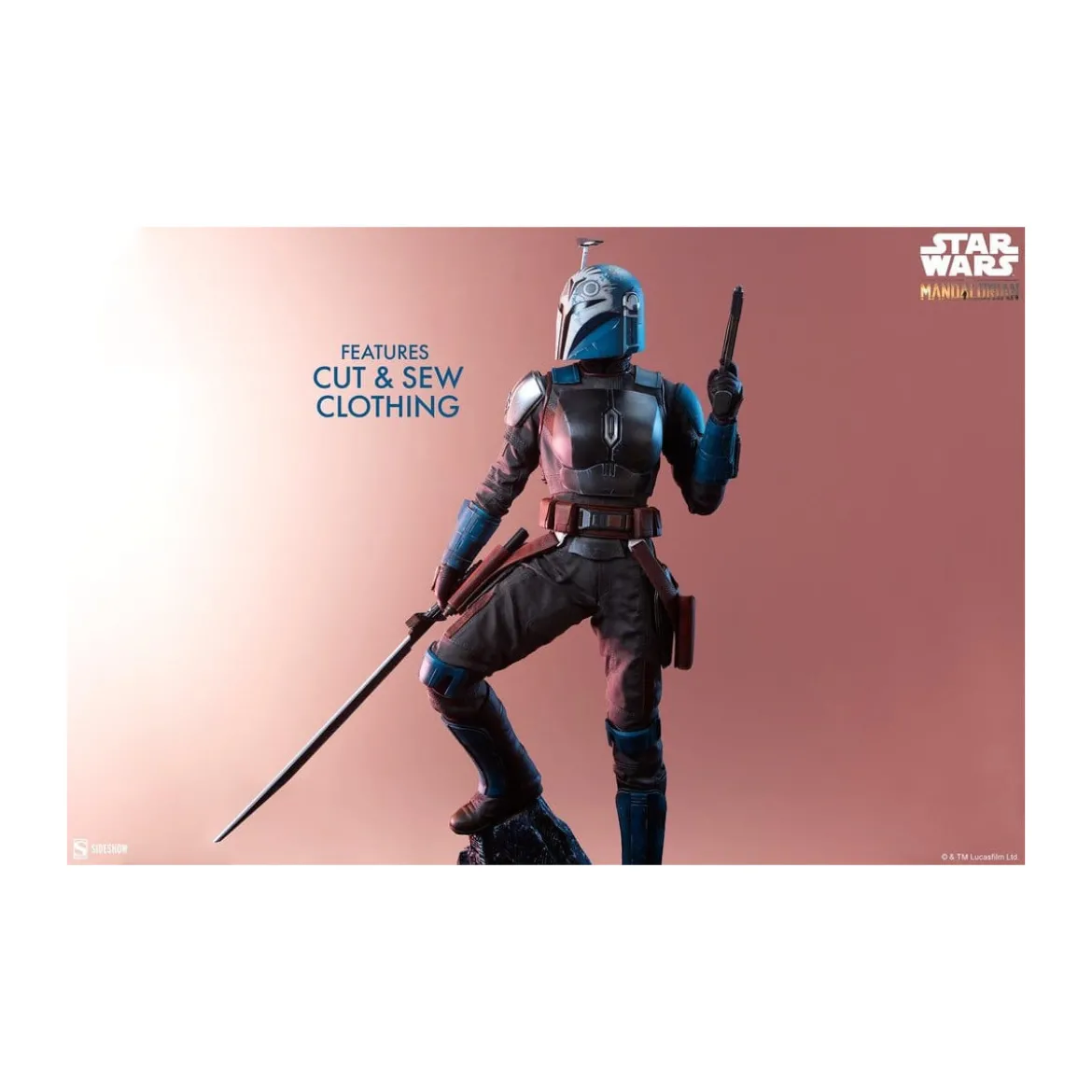Sideshow Star Wars - Bo-Katan Kryze (Collector Edition) Premium Format Mixed Media 1/4 - The Mandalorian