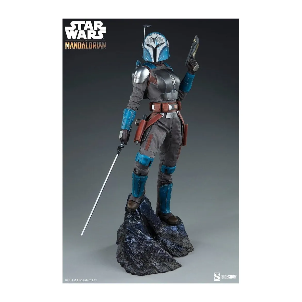 Sideshow Star Wars - Bo-Katan Kryze (Collector Edition) Premium Format Mixed Media 1/4 - The Mandalorian