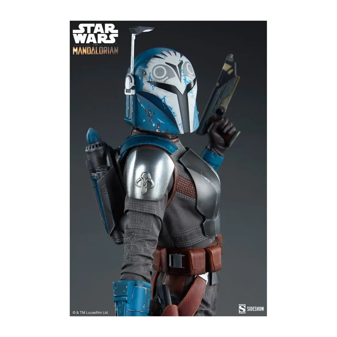 Sideshow Star Wars - Bo-Katan Kryze (Collector Edition) Premium Format Mixed Media 1/4 - The Mandalorian