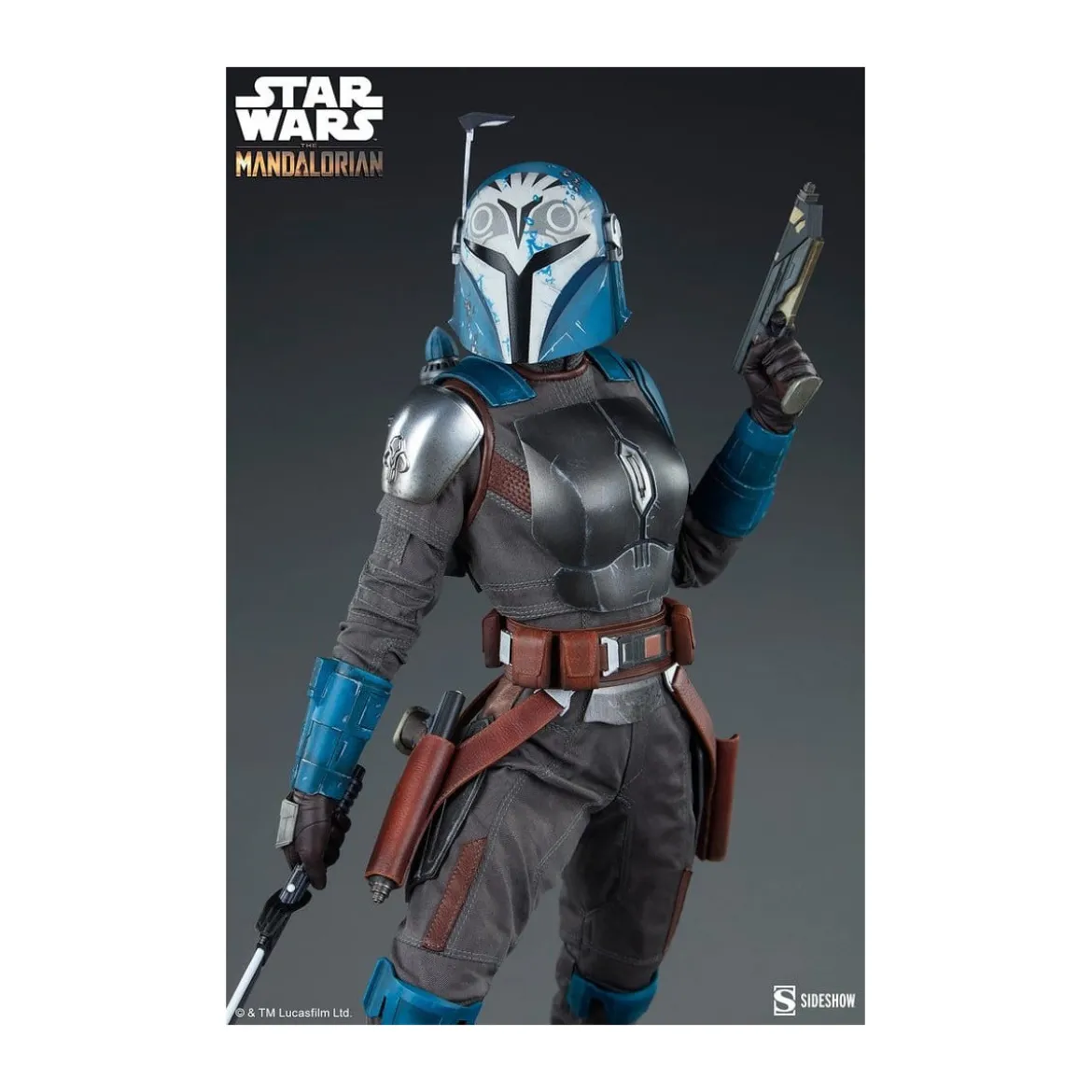 Sideshow Star Wars - Bo-Katan Kryze (Collector Edition) Premium Format Mixed Media 1/4 - The Mandalorian