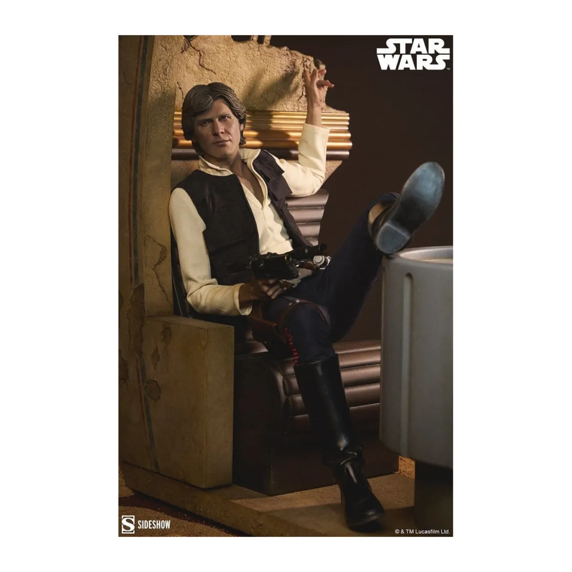 Sideshow Star Wars - Han Solo: Sorry About the Mess Premium Format Mixed Media 1/4 - A New Hope