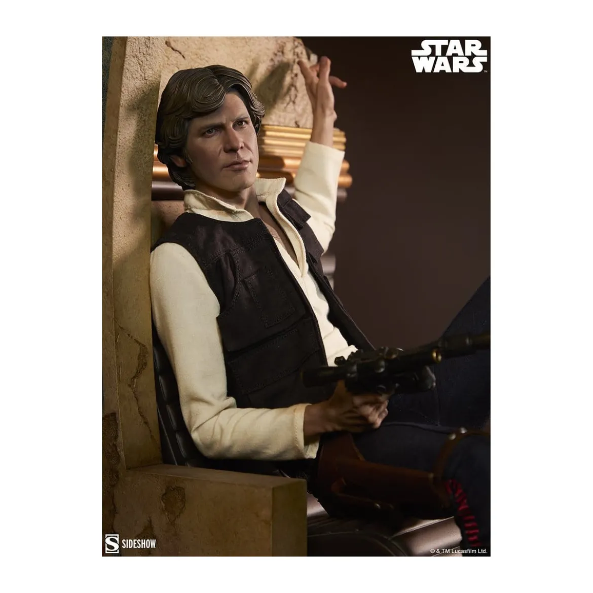 Sideshow Star Wars - Han Solo: Sorry About the Mess Premium Format Mixed Media 1/4 - A New Hope