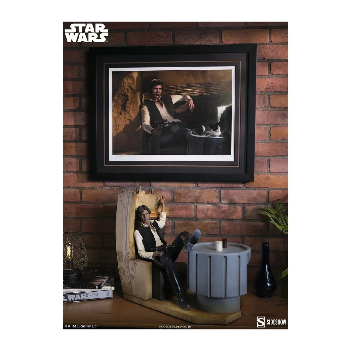 Sideshow Star Wars - Han Solo: Sorry About the Mess Premium Format Mixed Media 1/4 - A New Hope