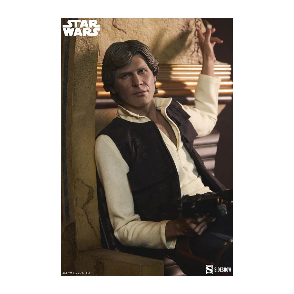 Sideshow Star Wars - Han Solo: Sorry About the Mess Premium Format Mixed Media 1/4 - A New Hope