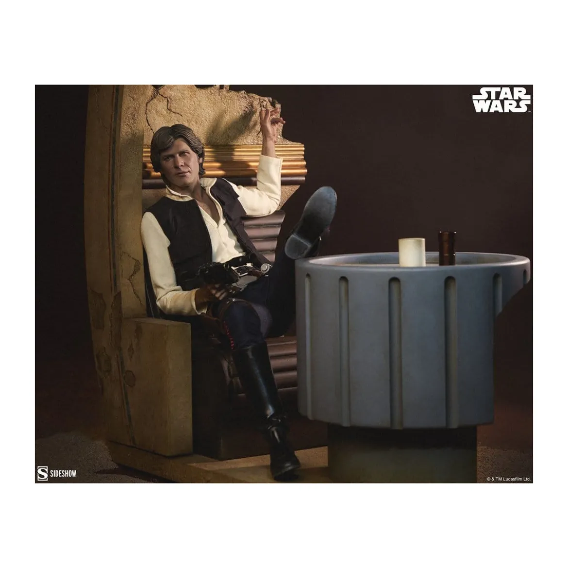 Sideshow Star Wars - Han Solo: Sorry About the Mess Premium Format Mixed Media 1/4 - A New Hope