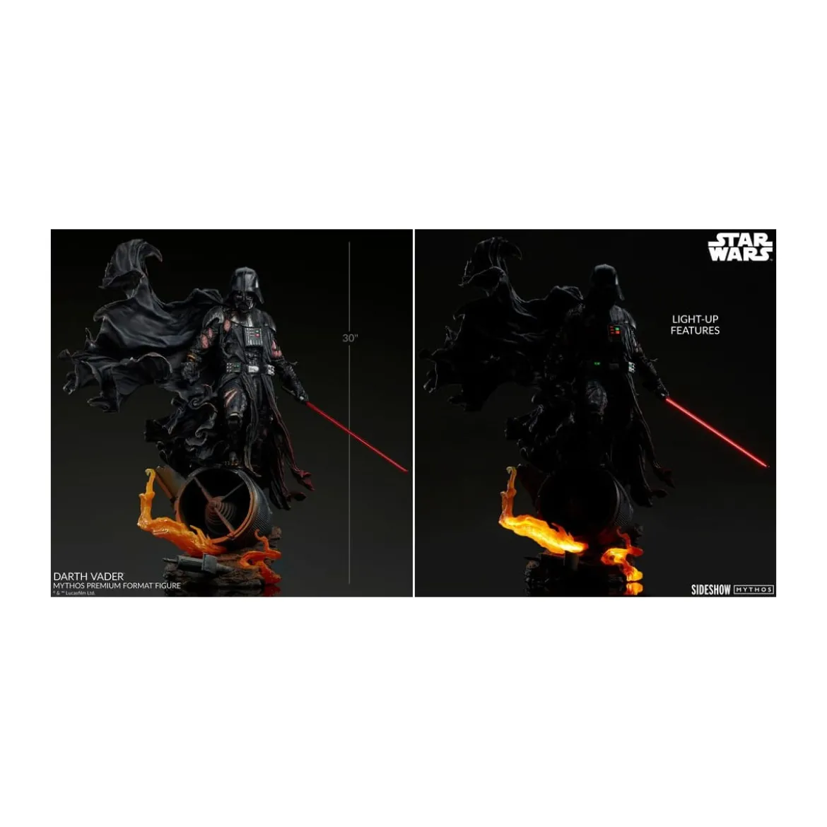 Sideshow Star Wars Mythos Premium Format 1/4 - Darth Vader - Dark Vador