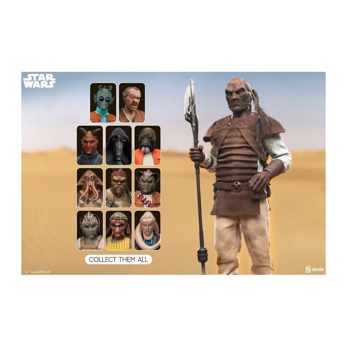 Sideshow Star Wars - Pagetti Rook 1/6 Scum and Villainy - Return of the Jedi