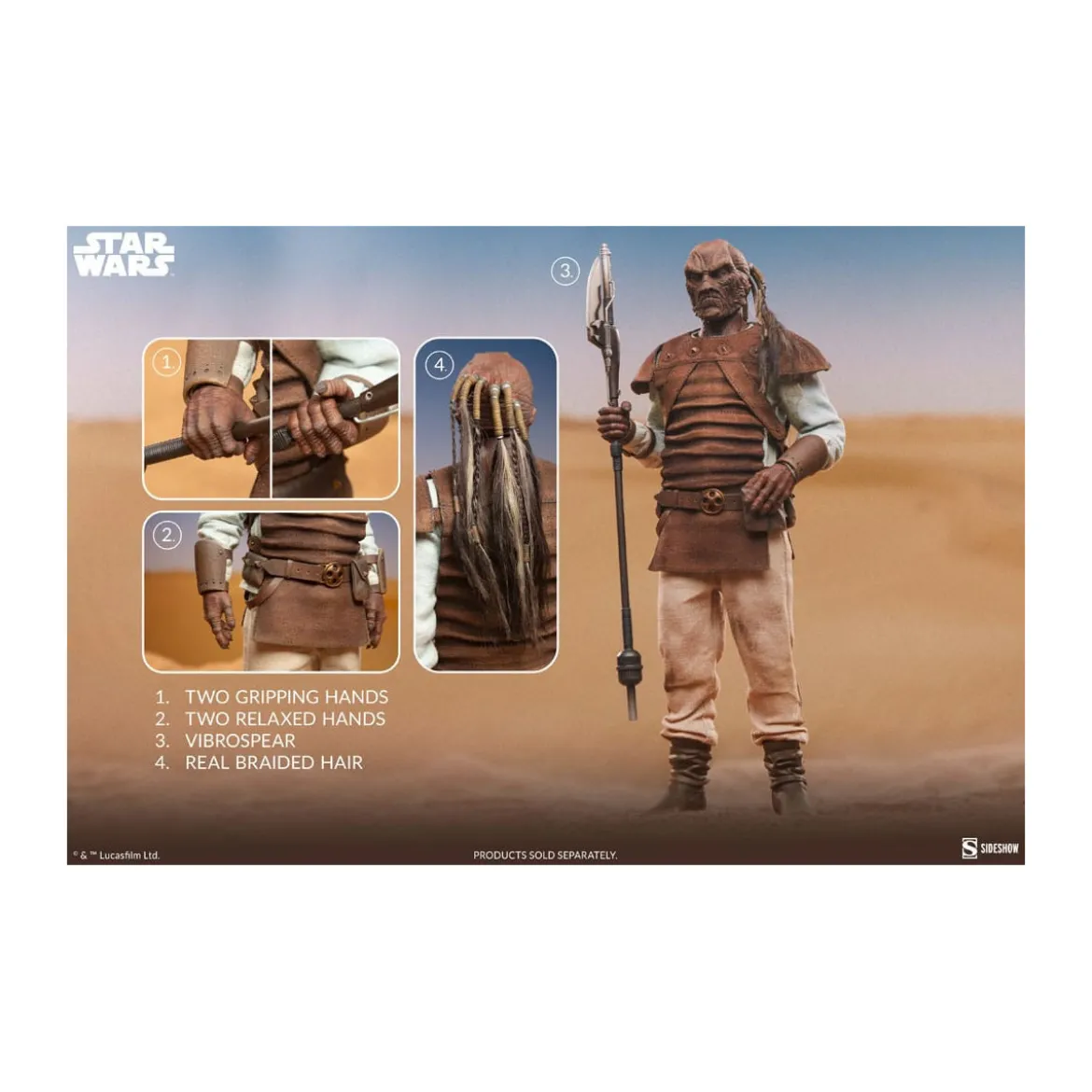 Sideshow Star Wars - Pagetti Rook 1/6 Scum and Villainy - Return of the Jedi