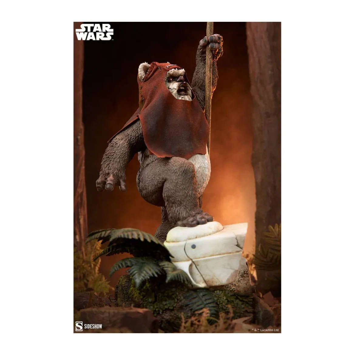 Sideshow Star Wars Wicket Premium Format 1/4 - Return of the Jedi