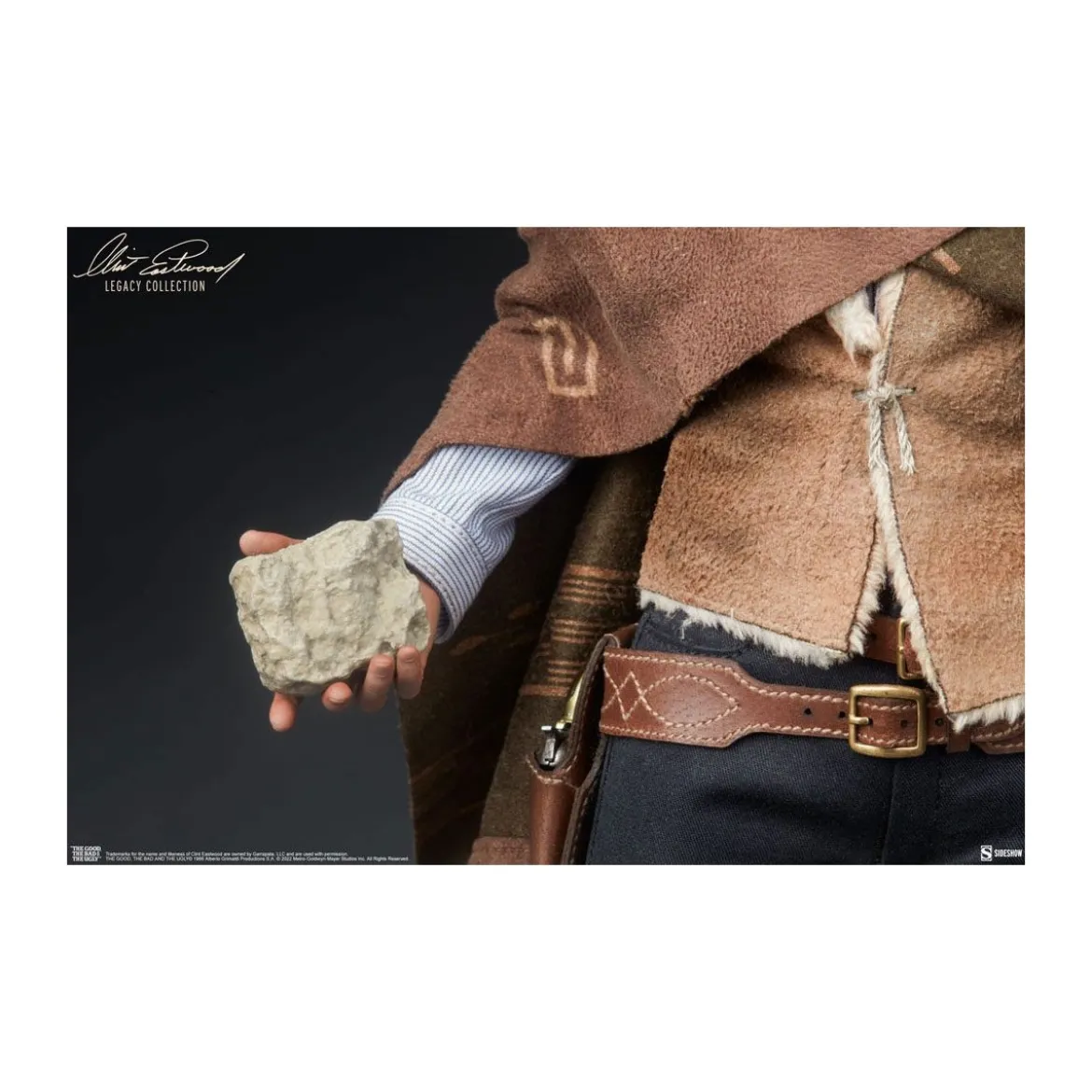 Sideshow - The Man With No Name figurine 1/6 - The Good, the Bad and the Ugly - Le Bon, la Brute et le Truand