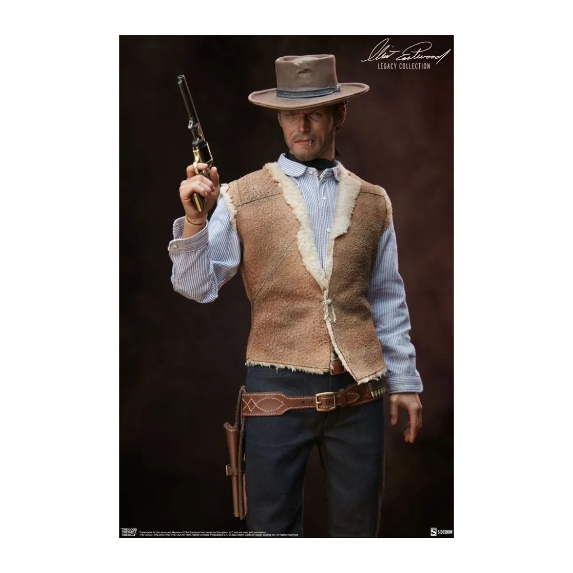 Sideshow - The Man With No Name figurine 1/6 - The Good, the Bad and the Ugly - Le Bon, la Brute et le Truand