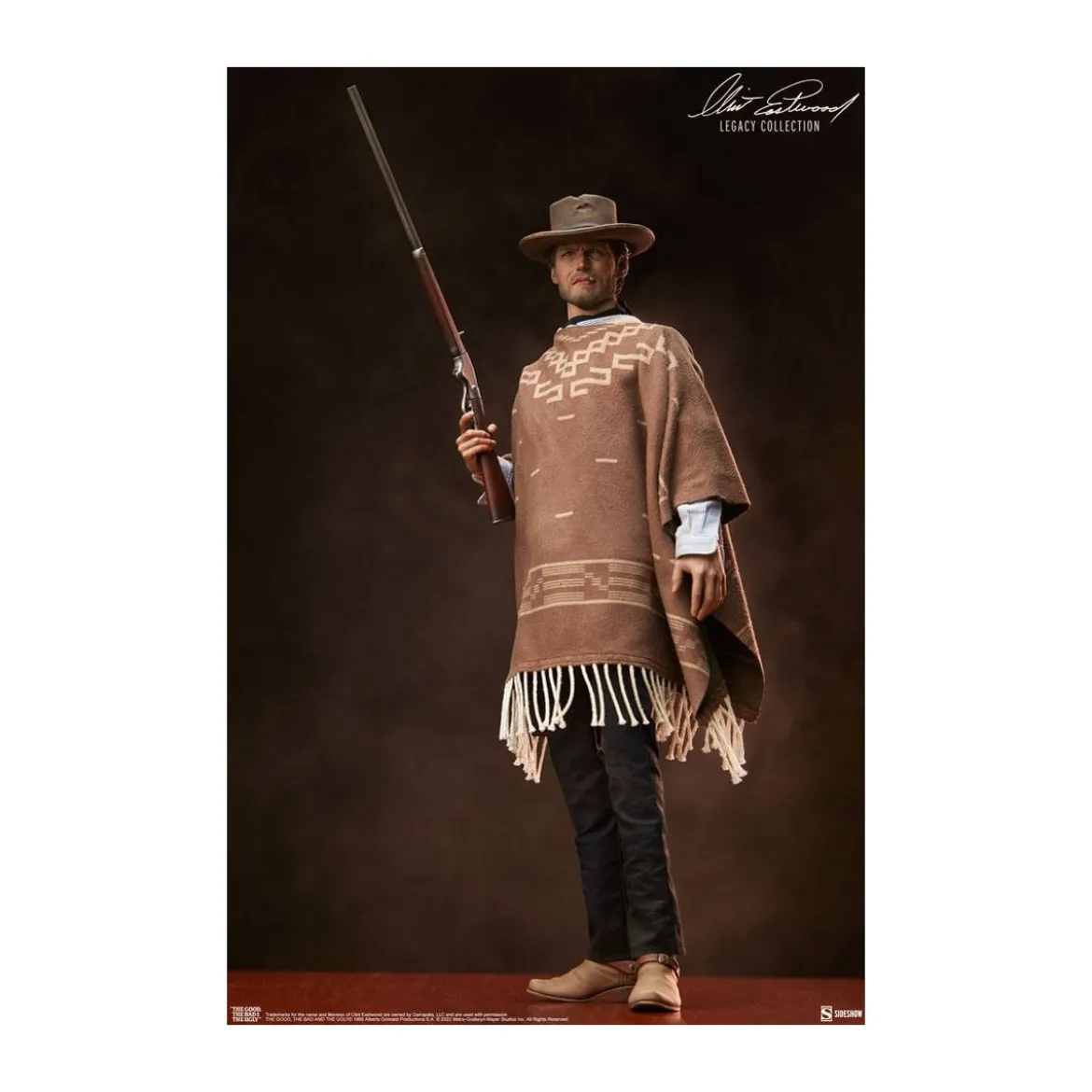 Sideshow - The Man With No Name figurine 1/6 - The Good, the Bad and the Ugly - Le Bon, la Brute et le Truand