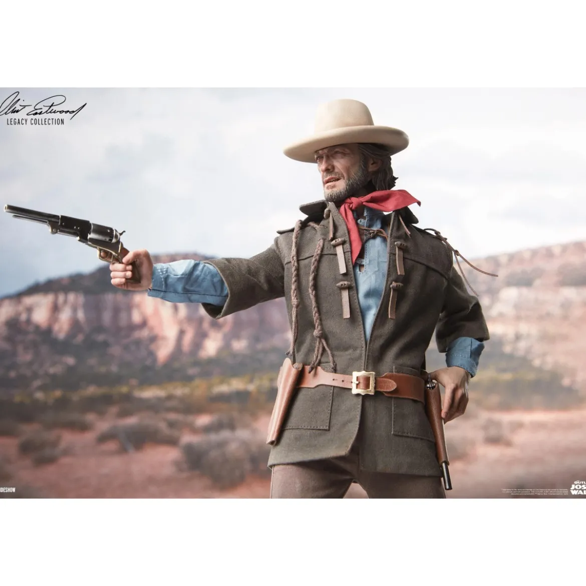 Sideshow - The Outlaw Josey Wales - Hors la lois figurine 1/6 - Clint Eastwood Legacy Collection