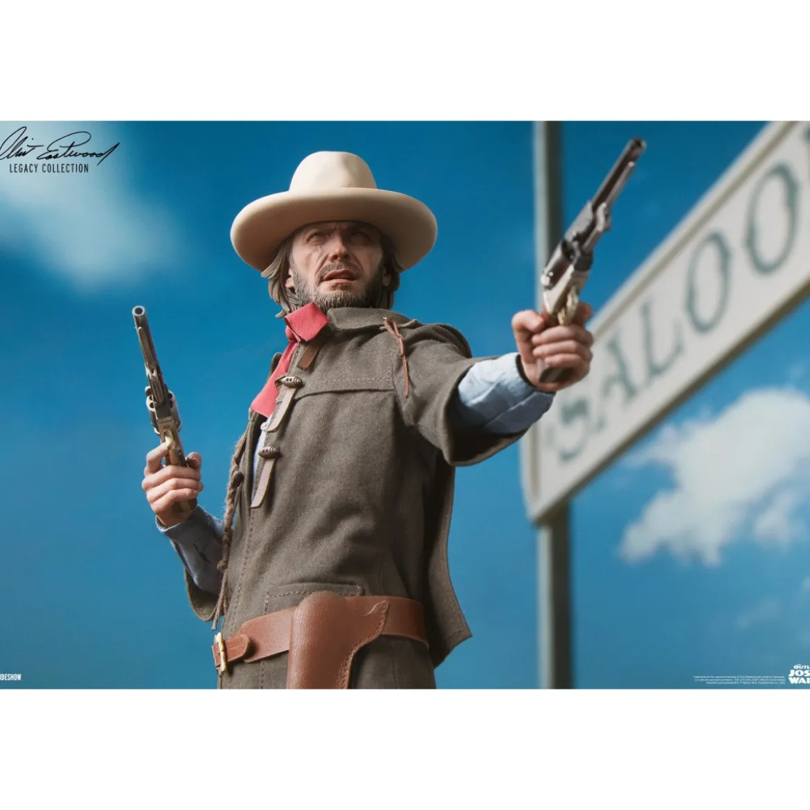 Sideshow - The Outlaw Josey Wales - Hors la lois figurine 1/6 - Clint Eastwood Legacy Collection