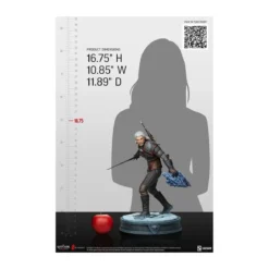 Sideshow The Witcher 3: Wild Hunt - Geralt statue