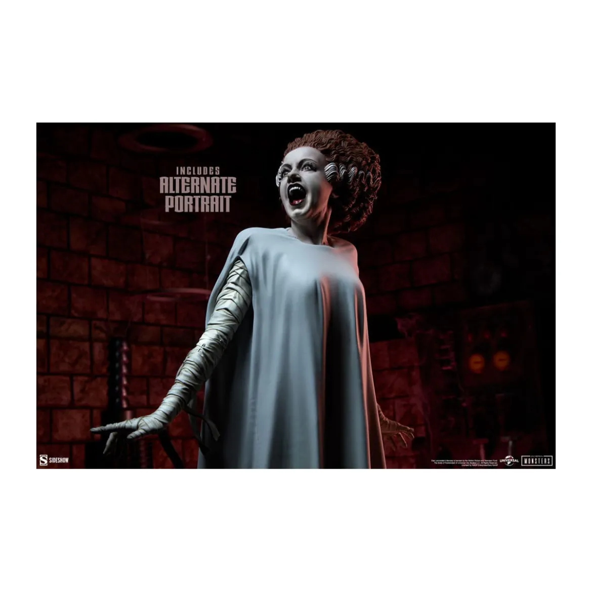 Sideshow Universal Monsters - Premium Format La Fiancée de Frankenstein 1/4 - The Bride of Frankenstein