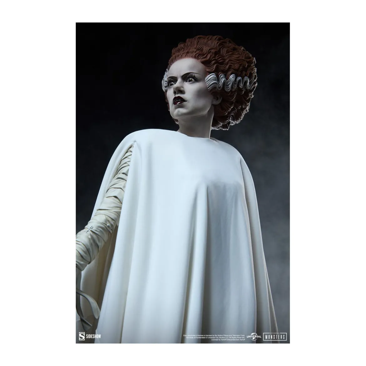 Sideshow Universal Monsters - Premium Format La Fiancée de Frankenstein 1/4 - The Bride of Frankenstein (Fabric Costume)