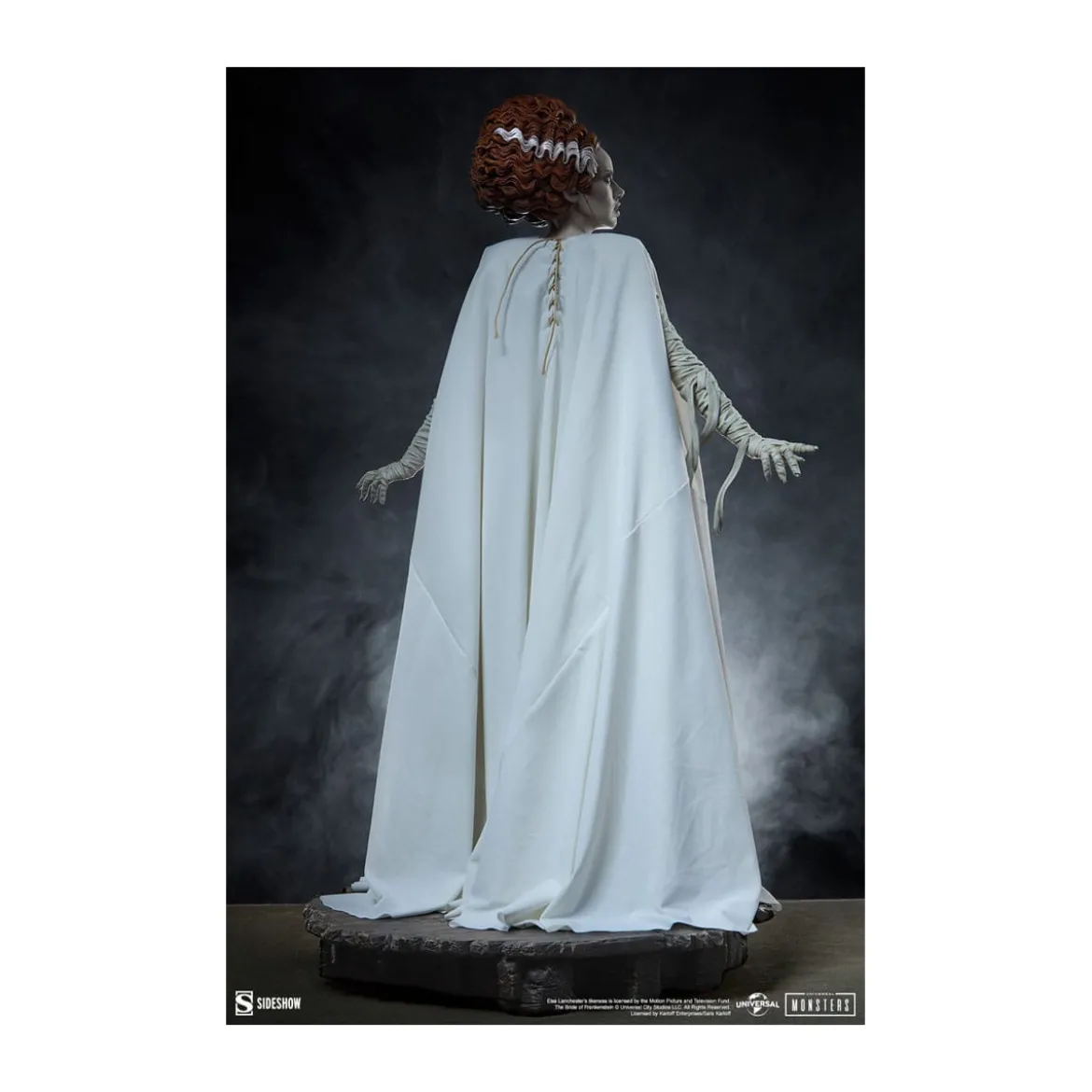 Sideshow Universal Monsters - Premium Format La Fiancée de Frankenstein 1/4 - The Bride of Frankenstein (Fabric Costume)