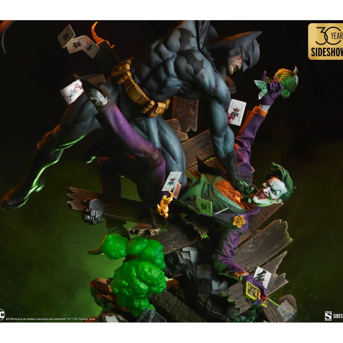 Sideshow 30 years - Dc Comics - Batman vs The Joker: Eternal Enemies Premium Format 1/4