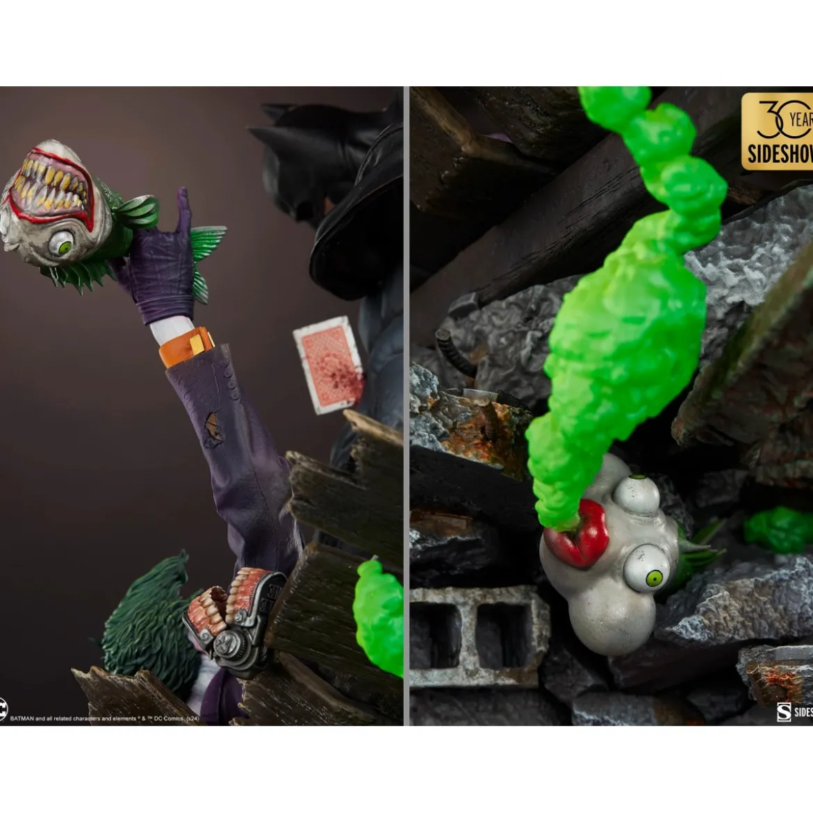 Sideshow 30 years - Dc Comics - Batman vs The Joker: Eternal Enemies Premium Format 1/4
