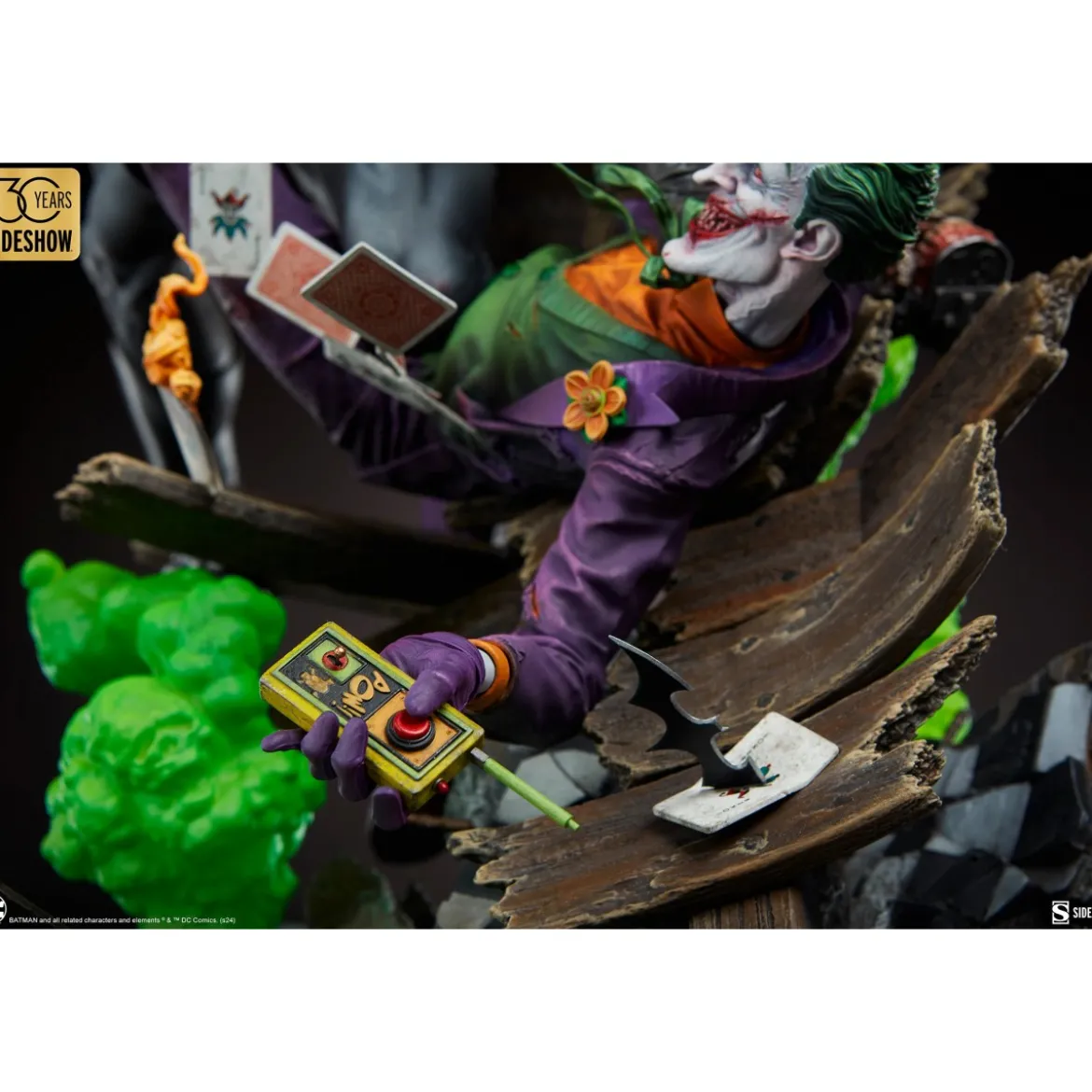 Sideshow 30 years - Dc Comics - Batman vs The Joker: Eternal Enemies Premium Format 1/4