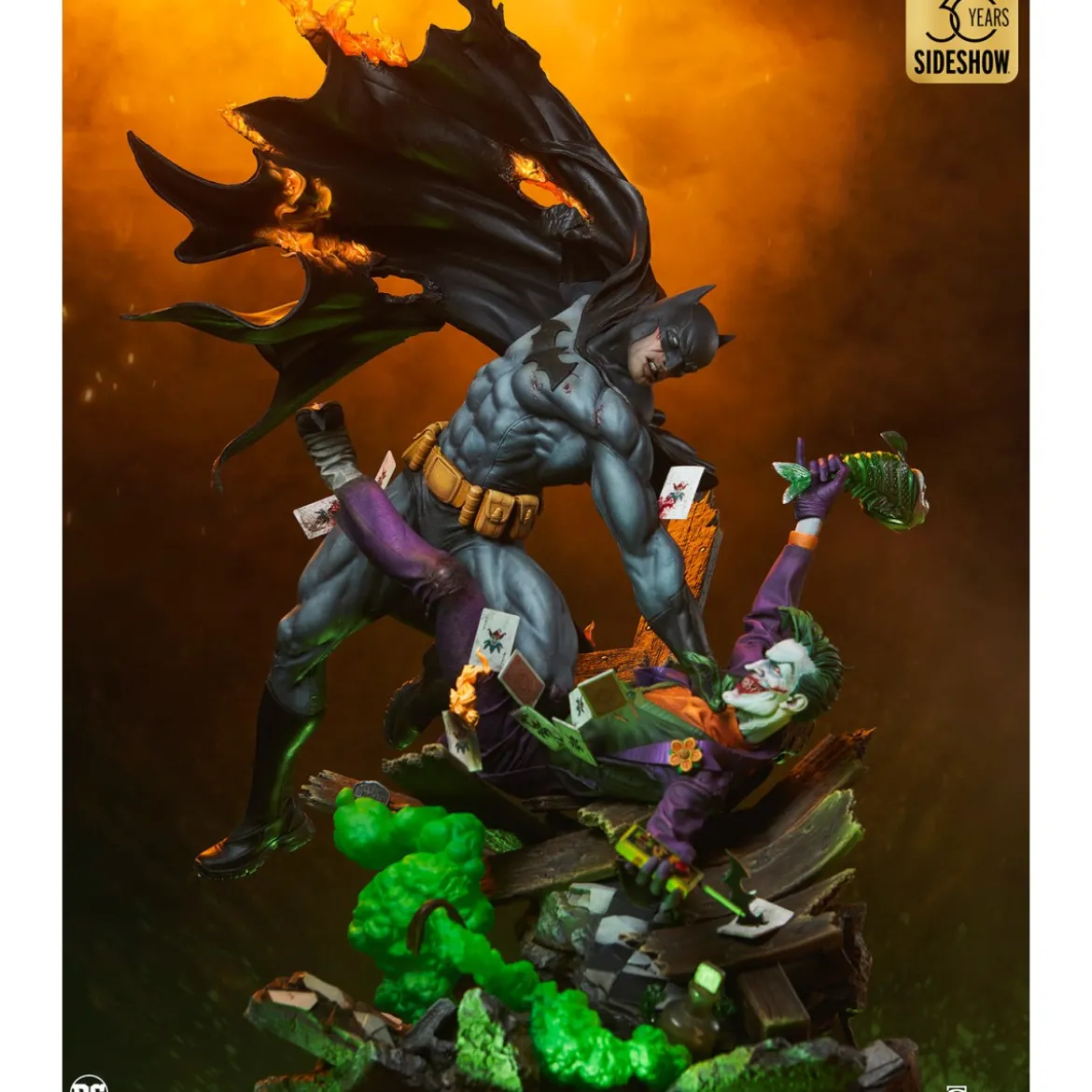Sideshow 30 years - Dc Comics - Batman vs The Joker: Eternal Enemies Premium Format 1/4