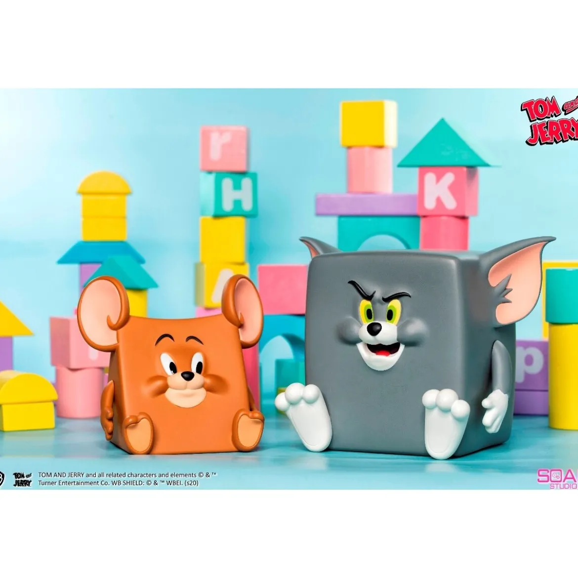Soap Studios - Tom and Jerry Action Mishap PVC Statue