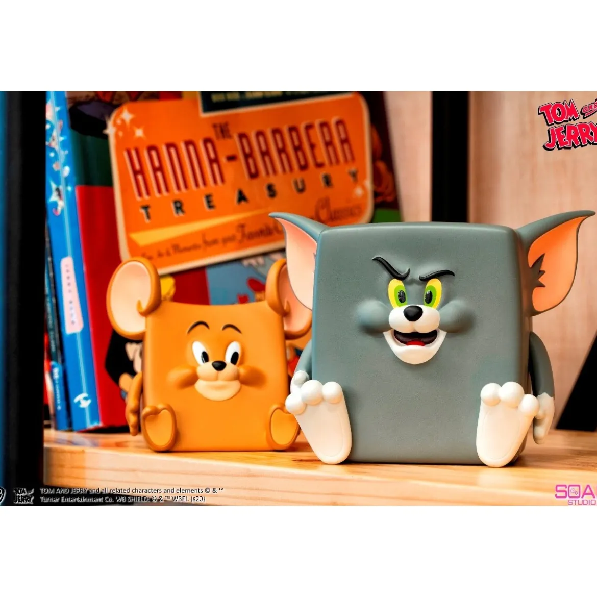 Soap Studios - Tom and Jerry Action Mishap PVC Statue