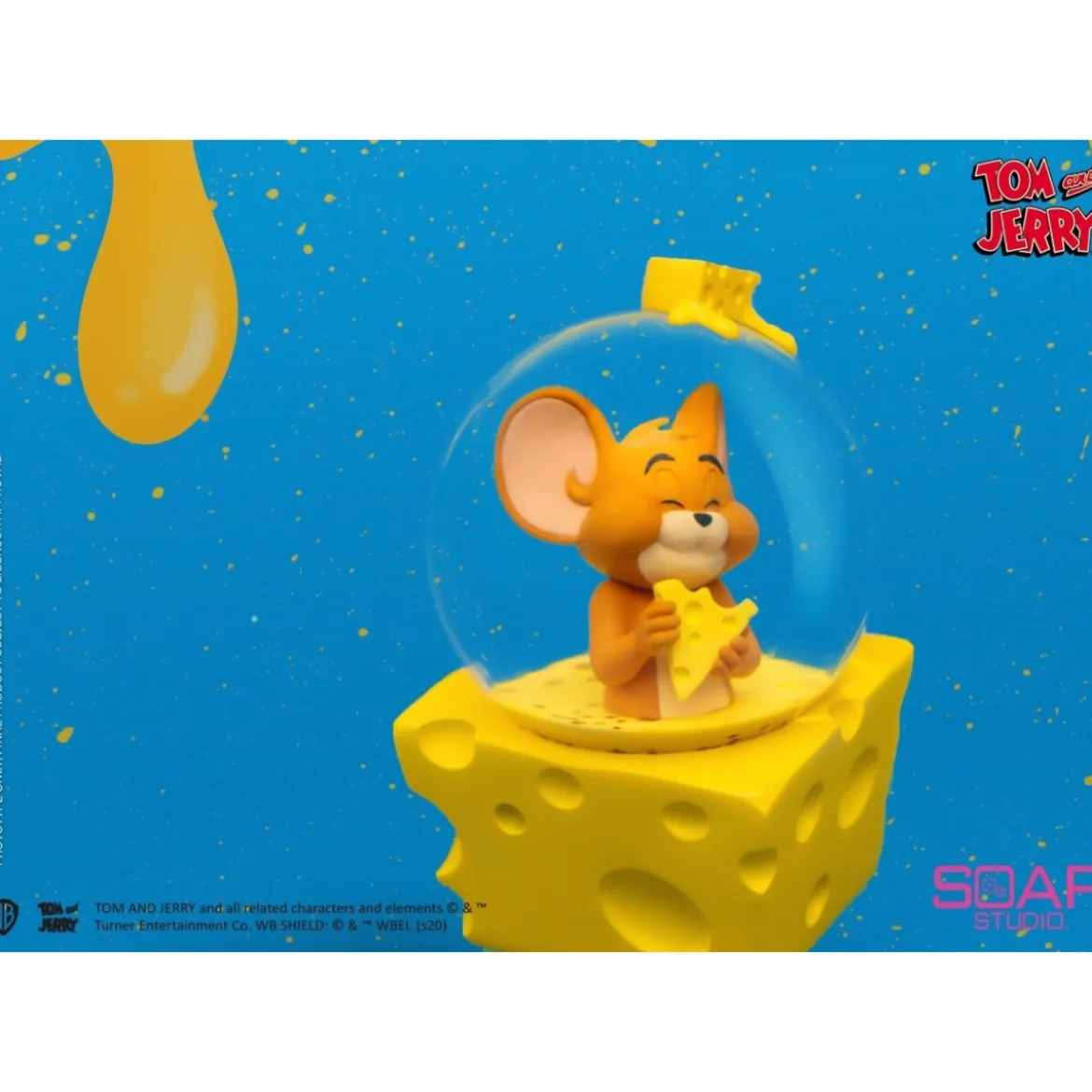 Soap Studios - Tom and Jerry - Jerry Cheese Snow Globe