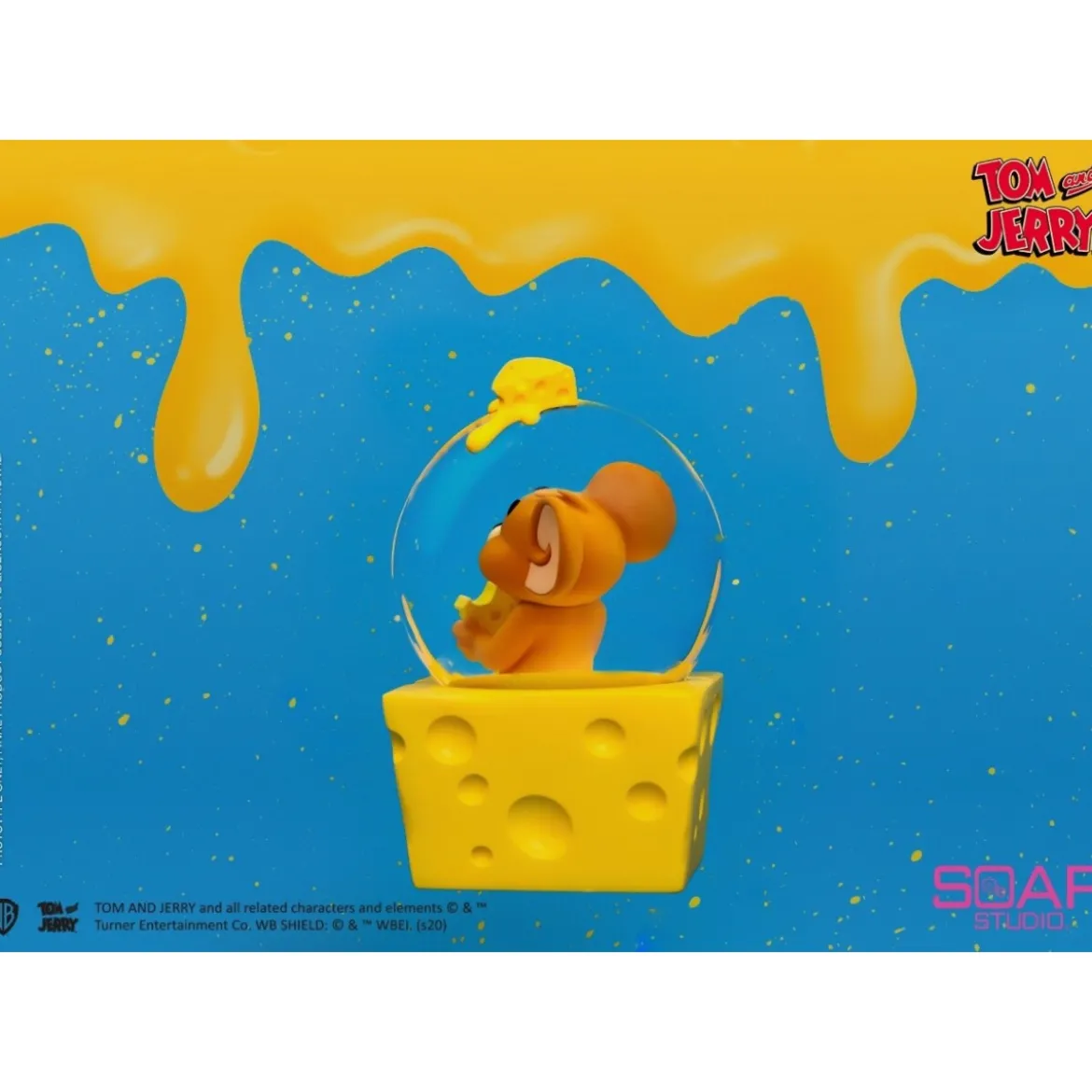 Soap Studios - Tom and Jerry - Jerry Cheese Snow Globe